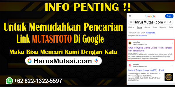 PENCARIAN MUTASITOTO